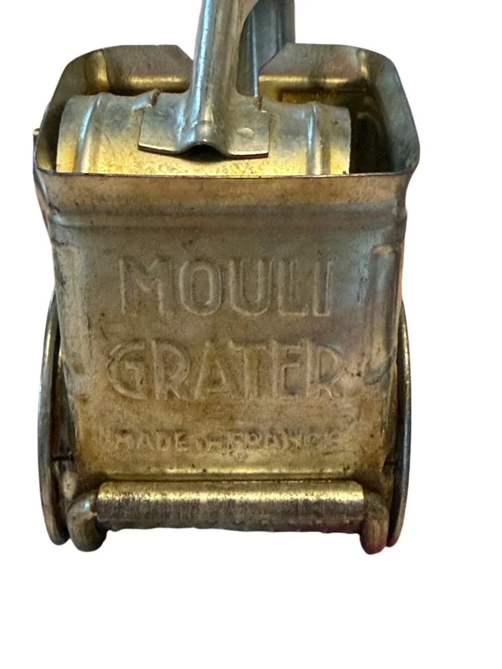 Vintage Mouli Grater Hand Crank Rotary Cheese Nut Grater Made in France